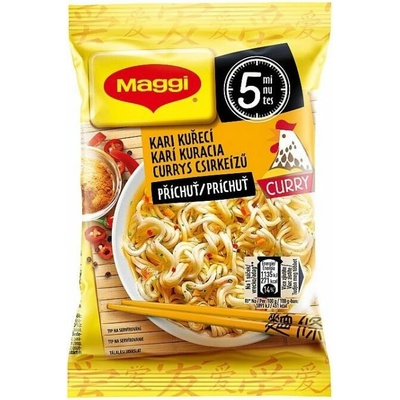 MAGGI Chutná pauza Instantné rezance s kuracou príchuťou a karí vrecko 59,2 g