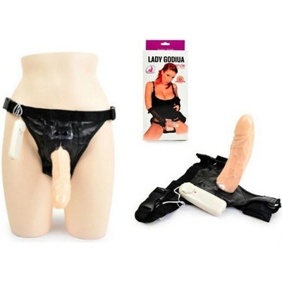 Lady Godiua Strap-On Female Vibro Leather