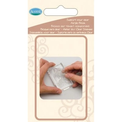 Stampo Clear, průhledný blok 5x7 cm - Sleva