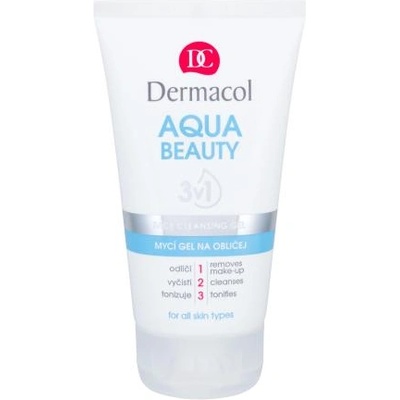 Dermacol Aqua Beauty почистващ гел 3в1 150 ml за жени