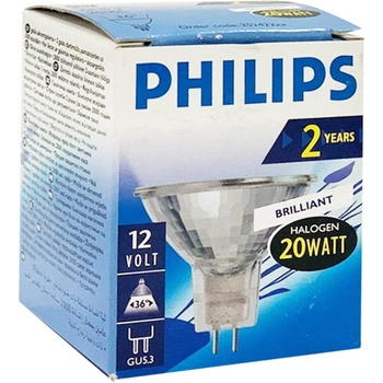 Philips Крушка Philips, халогенна, 20 W, 12 V