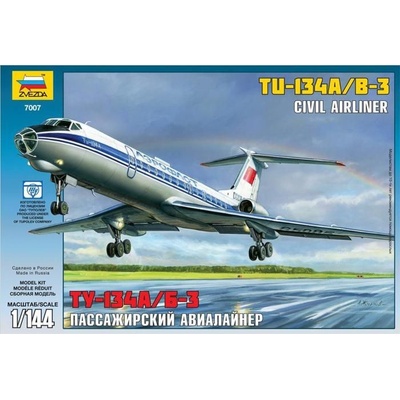 Zvezda Model Kit letadlo 7007 Tupolev Tu 134B 1:144