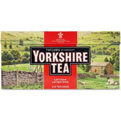 Čierny čaj v nálevových vreckách Taylors of Harrogate Yorkshire 656 g