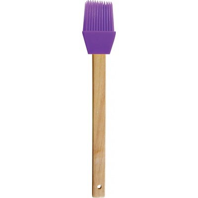 ALVARAK Mašlovačka GURMÁN 23 cm, dřevo/silikon, tm.fialová