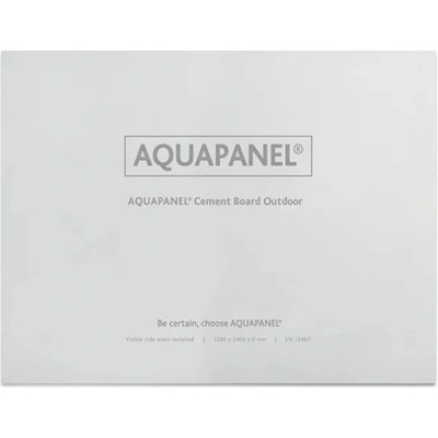 Deska cement Aquapanel Outdoor 12,5x900x1200 mm Knauf – Zboží Mobilmania