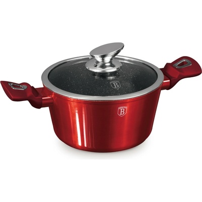 Pro-Tech shop Kastról s mramorovým nepriľnavým povrchom Metallic Line Burgundy 20cm 55265