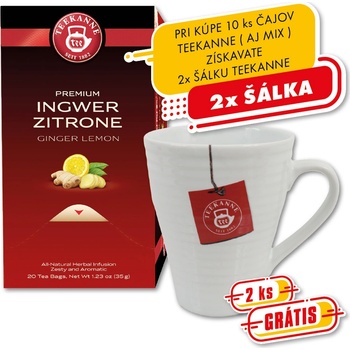 Teekanne Ginger Lemon 20 x 1,75 g