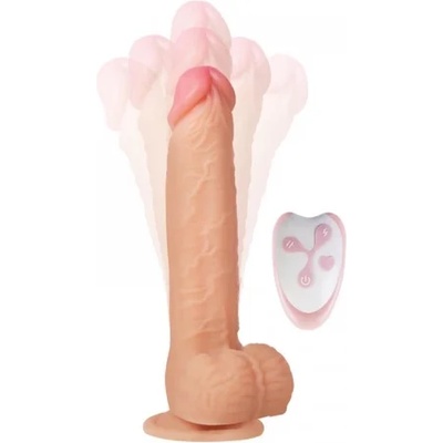 INTOYOU Вибриращо дилдо с движение нагоре-надолу и дистанционно Cesur