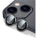  Стъклен протектор за камера DeTech, for iPhone 15, Black - 52728 (DE-52728)