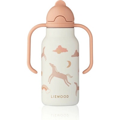 Liewood Kimmie Termofľaša s úchytmi 250 ml Dream Ecru