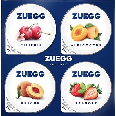 Zuegg Džem mix jednoporcový 4 x 25 g