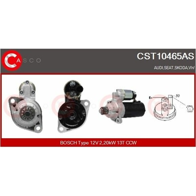 ROZRUSZNIK 12V 2.2KW CST10465AS