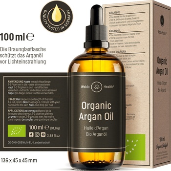 Woldo Health BIO arganový olej 100 ml
