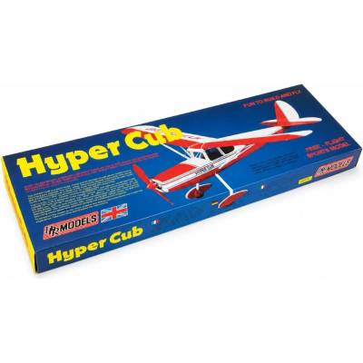DPR Models Hyper Cub Free Flight Rubber-Band Powered Balsa kit DPRRP003