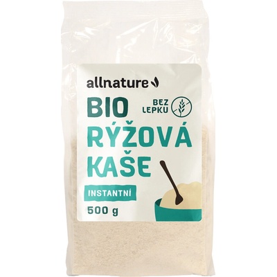 Allnature Bezlepková Ryžová kaša BIO 500 g