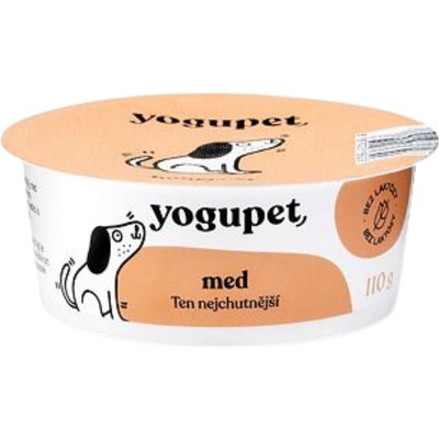 Yogupet Jogurt pro psy s medem 110 g
