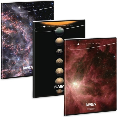 Ars una Zošit linajkový Nasa 24 s okrajom