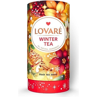 LOVARÉ Winter tea sypaný čierny čaj 80 g
