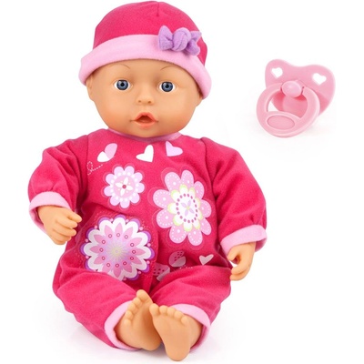 Bayer Design Кукла-бебе Bayer - Моите първи думи, 33 cm, на български (93363AW)