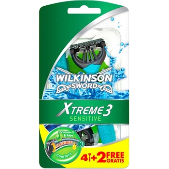 Wilkinson Sword Xtreme 3 Sensitive 6 Ks