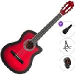Pasadena PCC-10 Standard SET 4/4 Red Burst Класическа китара