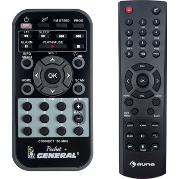 GENERAL Auna 10037493, 10037494, 10037495, 10040161, 10040160, 10040159 - дистанционно управление дубликат (10037493, 10037494, 10037495, 10040161, 10040160, 10040159)