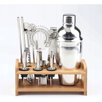 Barmanská sada pro míchání koktejlů (13dílná sada, 750 ml)