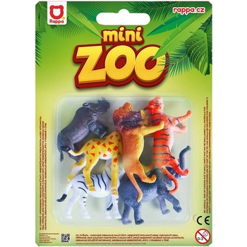Image 1 of Rappa - Комплект фигурки Диви животни - 6 броя, 6-7 см
