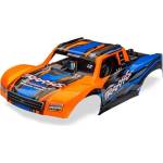 Traxxas каросерия Mini Slash оранжева