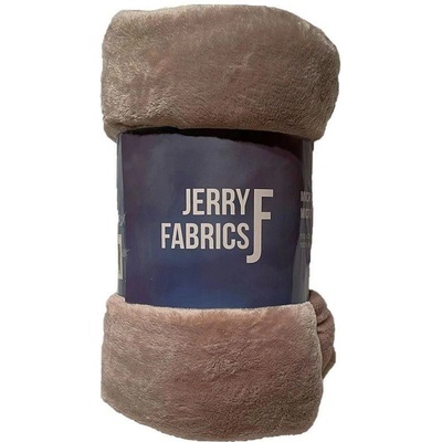 Jerry Fabrics Deka microflanel super soft Capucino 150x200