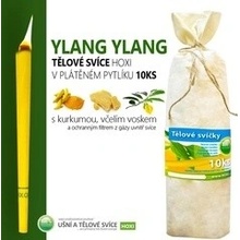 HOXI Tělové svíce s Ylang Ylang 10 ks