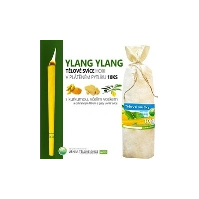 HOXI Tělové svíce s Ylang Ylang 10 ks
