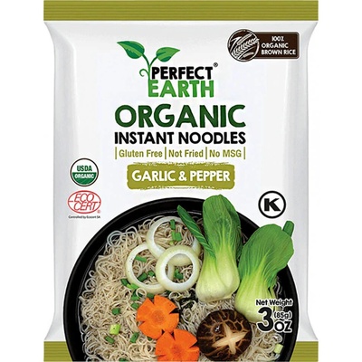 Perfect Earth Instantní polévka česnek a pepř bezlepková Bio 85 g