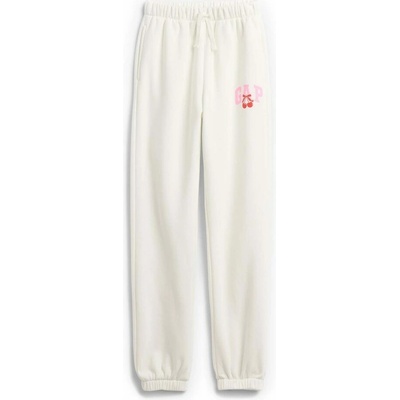 GAP 885268-05 Dětské tepláky s logem Bílá