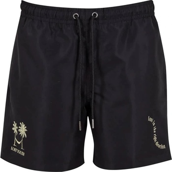 LOST YOUTH Юношески бански гащета Lost youth Right Direction swimming shorts - Black (Black)