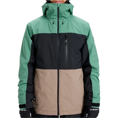 Quiksilver Мъжко ски яке Quiksilver Sycamore Block 20K Jacket Ski jacket - Dark Ivy (004-6452-0212)