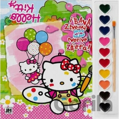 Vymaľ s farbami Hello Kitty