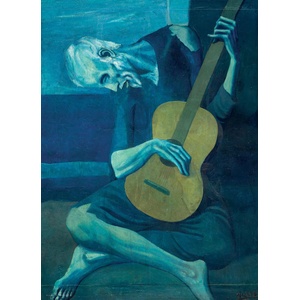 EUROGRAPHICS - Puzzle Pablo Picasso - The Old Guitarist - 1 000 piese