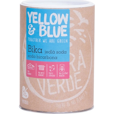 Yellow & Blue Bika jedlá sóda sóda bicarbóna dóza 1 kg