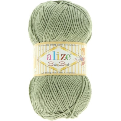 Alize Baby Best 138 olivová zelená
