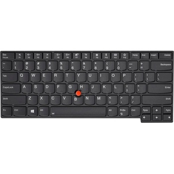 Lenovo 01YP559 резервна част за ноутбук Клавиатура (FLSRXKB-BLBKNRD)