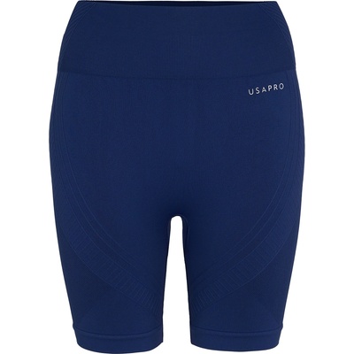 USA Pro Къси панталони USA Pro Seamless Longline Cycling Shorts - Navy