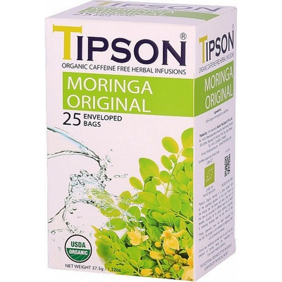 Tipson BIO Moringa original čaj 25 x 1,5 g
