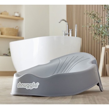 Image 1 of shnuggle : Нехлъзгаща се подложка за къпане на бебе - Pebble grey (SHN-NBS-PBL)