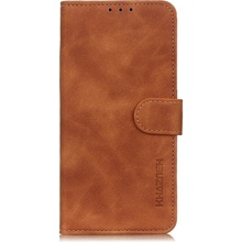 Púzdro Khazneh Motorola Moto G200 5G hnedé