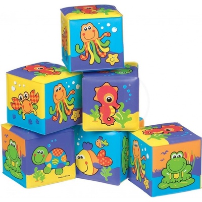 Playgro mäkké penové kocky