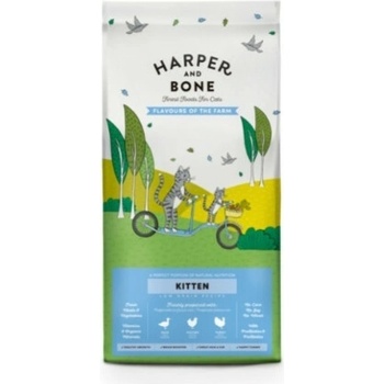 Harper and Bone Cat Kitten príchute farmy 2 kg