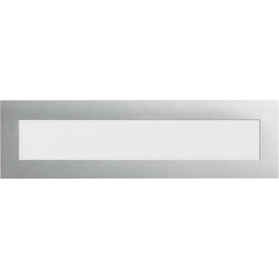 Magnetický DURAFRAME MAGNETIC Top pre A4, 210x40 mm, strieborný