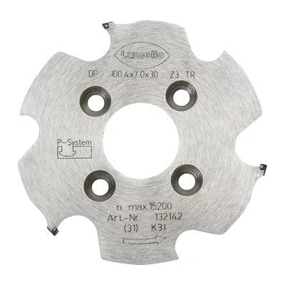 LAMELLO HW-drážkovací fréza P-System CNC 100 x 7 x 30 mm