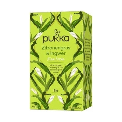 Pukka Čaj citronová tráva a zázvor bio 36 g